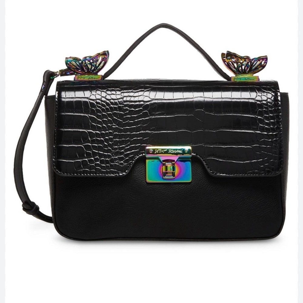 Betsey Johnson butterfly bag | Y2K statement purse | coquette aesthetic